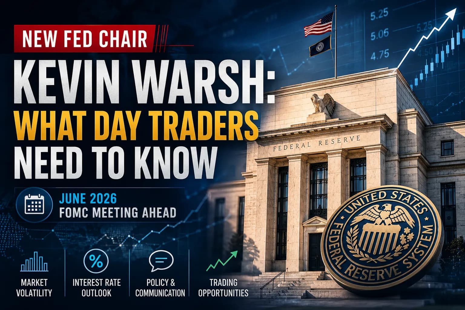 New Fed Chair Kevin Warsh: What Day Traders Need to Know